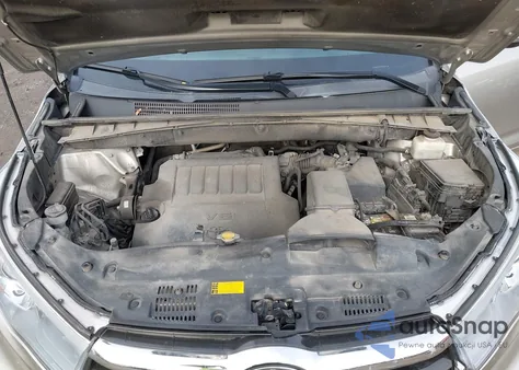 2014 Toyota Highlander Limited Platinum V6 from USA, damaged, VIN 5TDDKRFH5ES022285